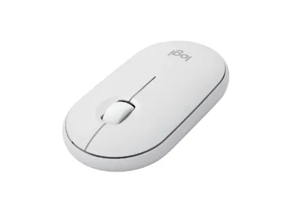 LOGITECH PEBBLE M350S BEYAZ KABLOSUZ SESSİZ MOUSE 910-007013 resmi