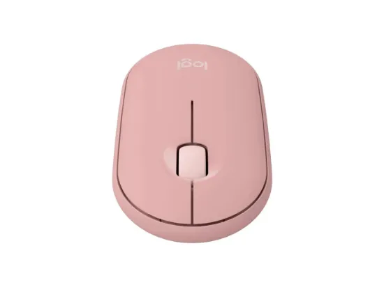 LOGITECH PEBBLE M350S PEMBE KABLOSUZ SESSİZ MOUSE 910-007014 resmi