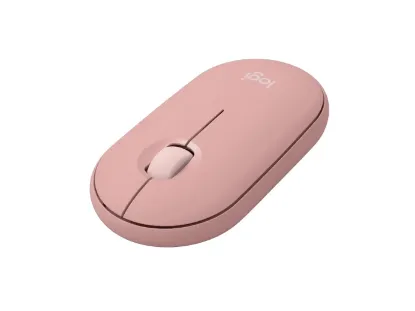 LOGITECH PEBBLE M350S PEMBE KABLOSUZ SESSİZ MOUSE 910-007014 resmi