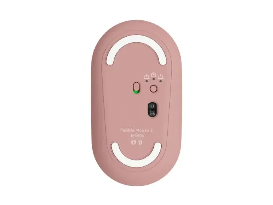LOGITECH PEBBLE M350S PEMBE KABLOSUZ SESSİZ MOUSE 910-007014 resmi