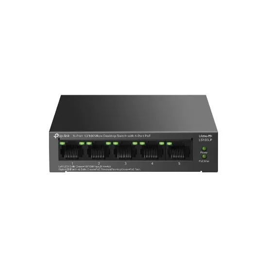TP-LINK LS105LP 5 PORT 10/100 POE SWITCH resmi