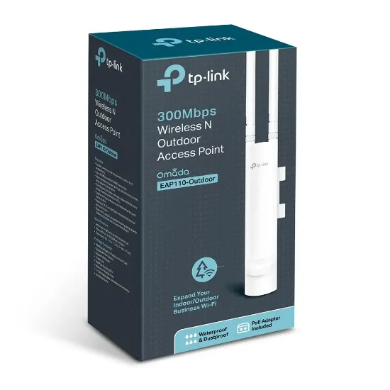 TP-LINK EAP110 1PORT POE 300Mbps OUTDOOR ACCESS POINT resmi