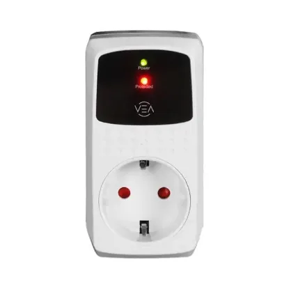 Vea VE-25532 16A 4000W Tekli Akım Korumalı Priz Aşırı Yüksek Gerilim resmi