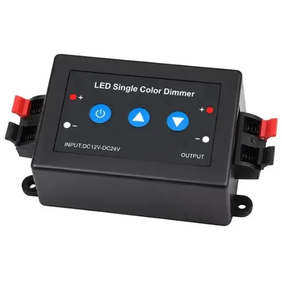 Powermaster PM-37847 Tek Renk Şerit LED Dimmer Kablosuz RF Uzaktan Kumandalı Kontrol Cihazı resmi