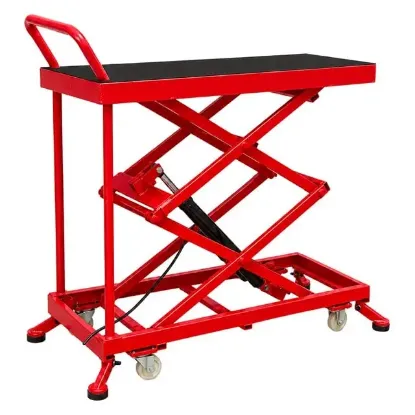 Powermaster PM-37866 Motorlu Elektrikli Hidrolik Lift Yük Kaldırma Platformu 500W 500KG Kapasiteli resmi