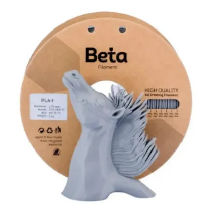 Beta PLA+ Filament Grey resmi