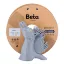 Beta PLA+ Filament Grey resmi