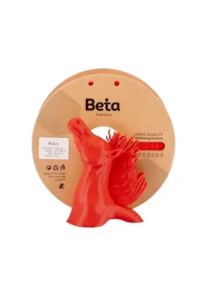 Beta PLA+ Filament Kiss Red resmi