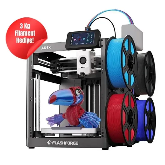 FLASHFORGE ADVENTURER AD5X 3D YAZICI resmi