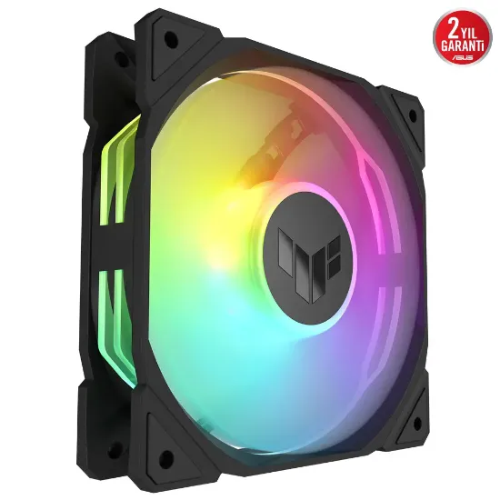 ASUS TUF TR120 120MM ARGB SIYAH KASA FANI resmi