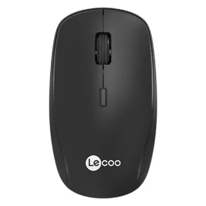 Lenovo Lecoo WS203 2400 DPI 4 Tuşlu Kablosuz Mouse Siyah resmi