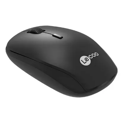 Lenovo Lecoo WS203 2400 DPI 4 Tuşlu Kablosuz Mouse Siyah resmi
