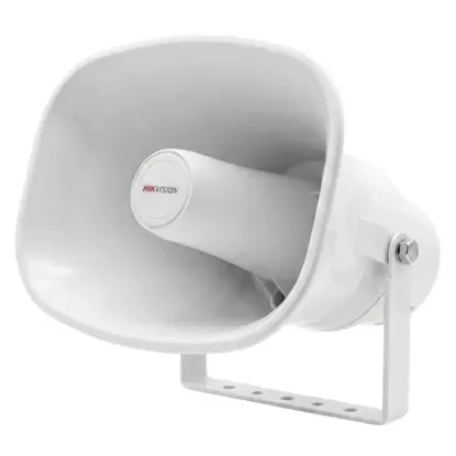 Hikvision DS-QAE0330G1T-V 2" 30W 120dB Analog 100V Trafolu Horn Hoparlör Beyaz resmi