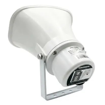 Hikvision DS-QAE0330G1T-V 2" 30W 120dB Analog 100V Trafolu Horn Hoparlör Beyaz resmi