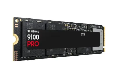 1TB SAMSUNG 9100 PRO M.2 PCle 5.0 14700/13300MB/s MZ-VAP1T0BW resmi