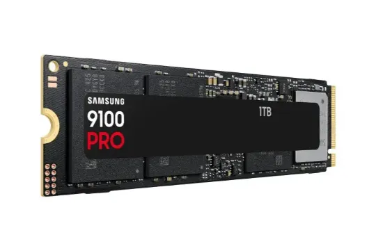 1TB SAMSUNG 9100 PRO M.2 PCle 5.0 14700/13300MB/s MZ-VAP1T0BW resmi