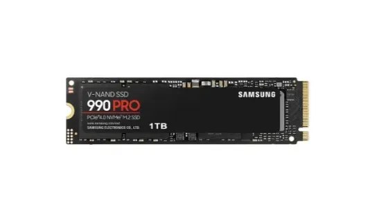 1TB SAMSUNG 990 PRO 7450/6900MB/s M.2 NVMe MZ-V9P1T0BW resmi