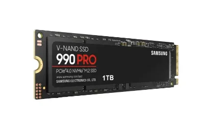 1TB SAMSUNG 990 PRO 7450/6900MB/s M.2 NVMe MZ-V9P1T0BW resmi