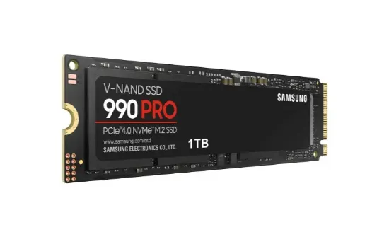 1TB SAMSUNG 990 PRO 7450/6900MB/s M.2 NVMe MZ-V9P1T0BW resmi
