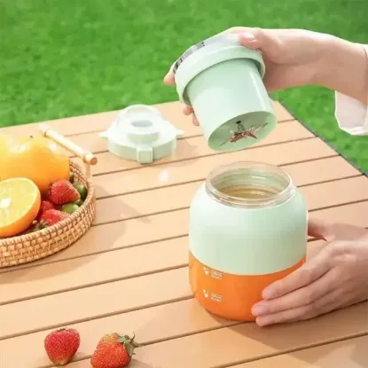 Sunup Zemkon G234A Taşınabilir Yeşil Meyve Sıkacağı resmi