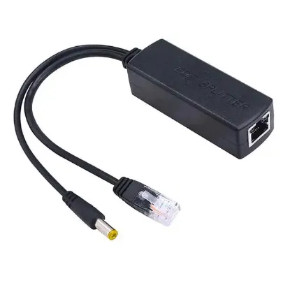 PowerMaster PD48V IP Kamera POE Kablosu Aktif Poe Enjektör Splitter resmi