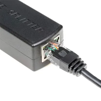 PowerMaster PD48V IP Kamera POE Kablosu Aktif Poe Enjektör Splitter resmi