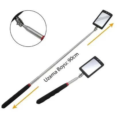 PowerMaster PM-26176 Teleskopik Katlanır Ayna resmi