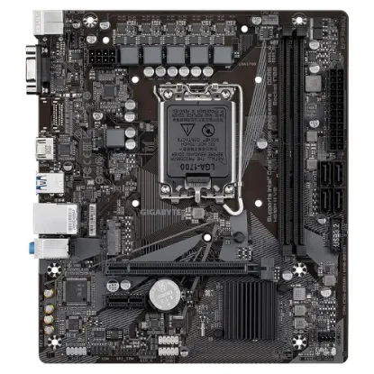 GIGABYTE H610M H V2 DDR5 5600Mhz(OC) HDMI M.2 mATX 1700p resmi