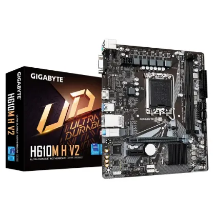 GIGABYTE H610M H V2 DDR5 5600Mhz(OC) HDMI M.2 mATX 1700p resmi