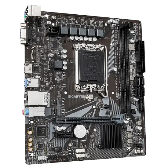 GIGABYTE H610M H V2 DDR5 5600Mhz(OC) HDMI M.2 mATX 1700p resmi