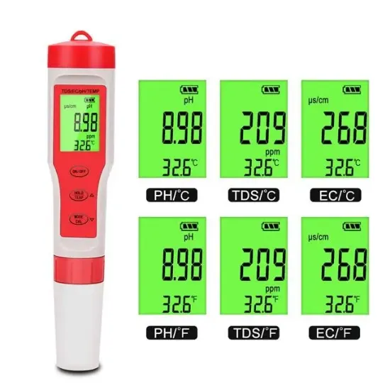 Noyafa EZ-9908 4 In 1 Su Kalite Test Cihazı resmi