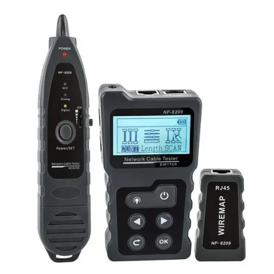 Noyafa NF-8209 Poe Destekli Kablo Bulucu ve Arıza Tespit Cihazı resmi