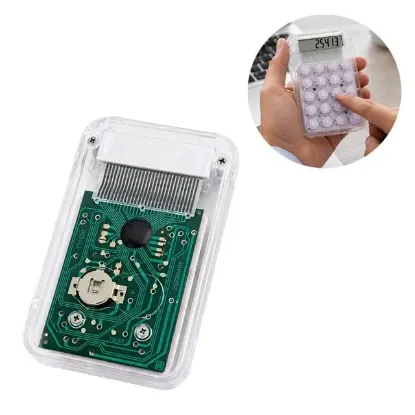 PowerMaster PM-25413 Mor Mini Hesap Makinesi resmi