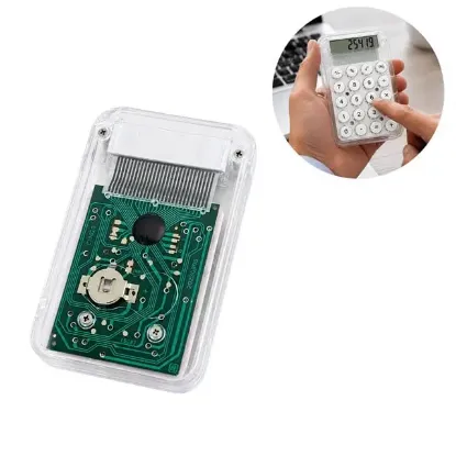 PowerMaster PM-25419 Beyaz Mini Hesap Makinesi resmi