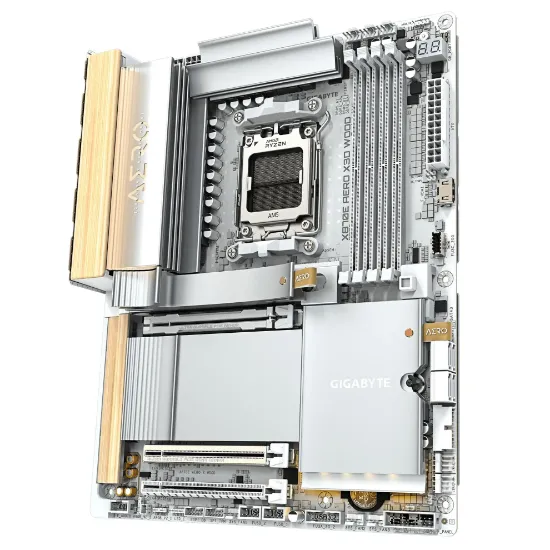 GIGABYTE X870E AERO X WOOD DDR5 M.2 HDMI DP ATX AM5 resmi