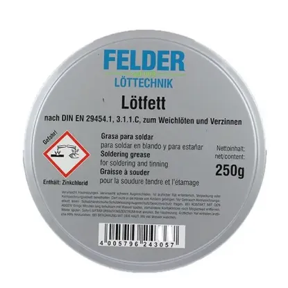 Lötfett Lehim Pastası 250 Gr resmi