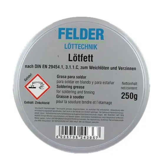 Lötfett Lehim Pastası 250 Gr resmi