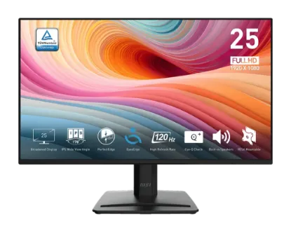24.5 MSI PRO MP252 E2 1MS 120HZ FHD IPS ADAPTIVE-SYNC resmi
