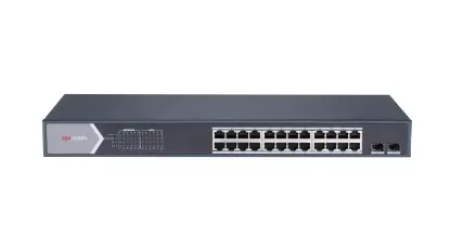 HIKVISION DS-3E1526P-SI 24XGE+2XGE/SFP 370W F.GİGABİT POE SWİTCH resmi