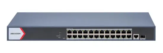 HIKVISION DS-3E1526P-EI/M 24XGE+1XGE+1GE/SFP 230W GIGABİT POE SWİTCH resmi