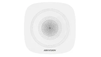 HIKVISION DS-PS1-I-WE DAHILI TIP KABLOSUZ İÇ ORTAM SİREN resmi