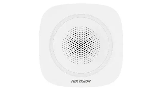 HIKVISION DS-PS1-I-WE DAHILI TIP KABLOSUZ İÇ ORTAM SİREN resmi
