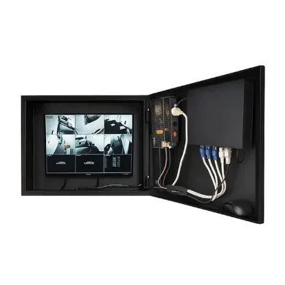 Novacom 45x35x10 Cm Dik Tip Gri Monitör Takılabilen Dvr Kabini resmi