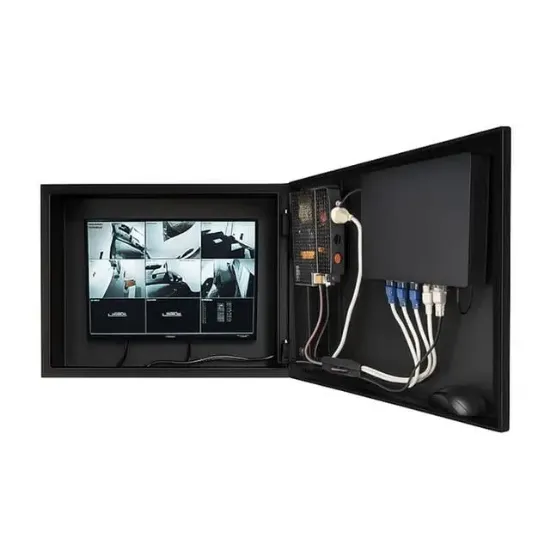 Novacom 45x35x10 Cm Dik Tip Gri Monitör Takılabilen Dvr Kabini resmi