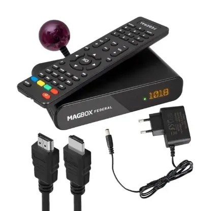 Magbox Federal TKGS'li HD Uydu Alıcısı Scart + HDMI Çıkışlı resmi