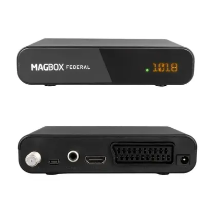 Magbox Federal TKGS'li HD Uydu Alıcısı Scart + HDMI Çıkışlı resmi