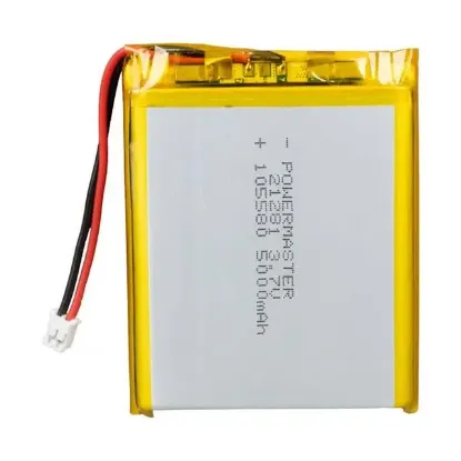 PowerMaster 105580 3.7 Volt 5000 Mah Lityum Polimer Pil resmi