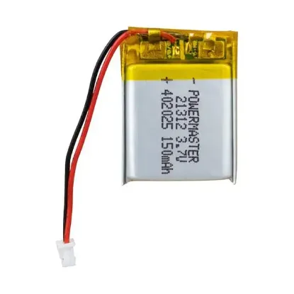 PowerMaster 402025 3.7 Volt 150 Mah Lityum Polimer Pil resmi