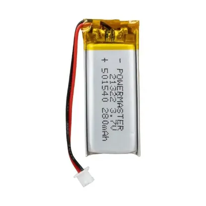 PowerMaster 501540 3.7 Volt 280 Mah Lityum Polimer Pil resmi