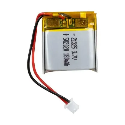 PowerMaster 502020 3.7 Volt 180 Mah Lityum Polimer Pil resmi